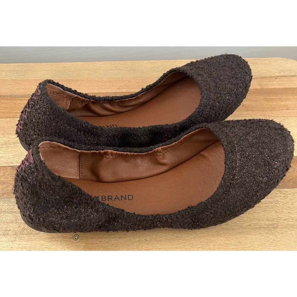 Lucky Brand Emmie Plum Ballet Flats-Size 8 - Picture 2 of 4